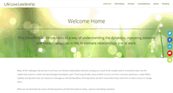 Desktop Screenshot of lifeloveleadership.com